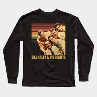 Crazy, Man, Crazy Chronicles Haley & His Comets Fanatic Design Long Sleeve T-Shirt
